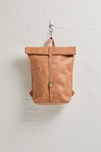 Anh Leather Rolltop Backpack - Pititi Peach