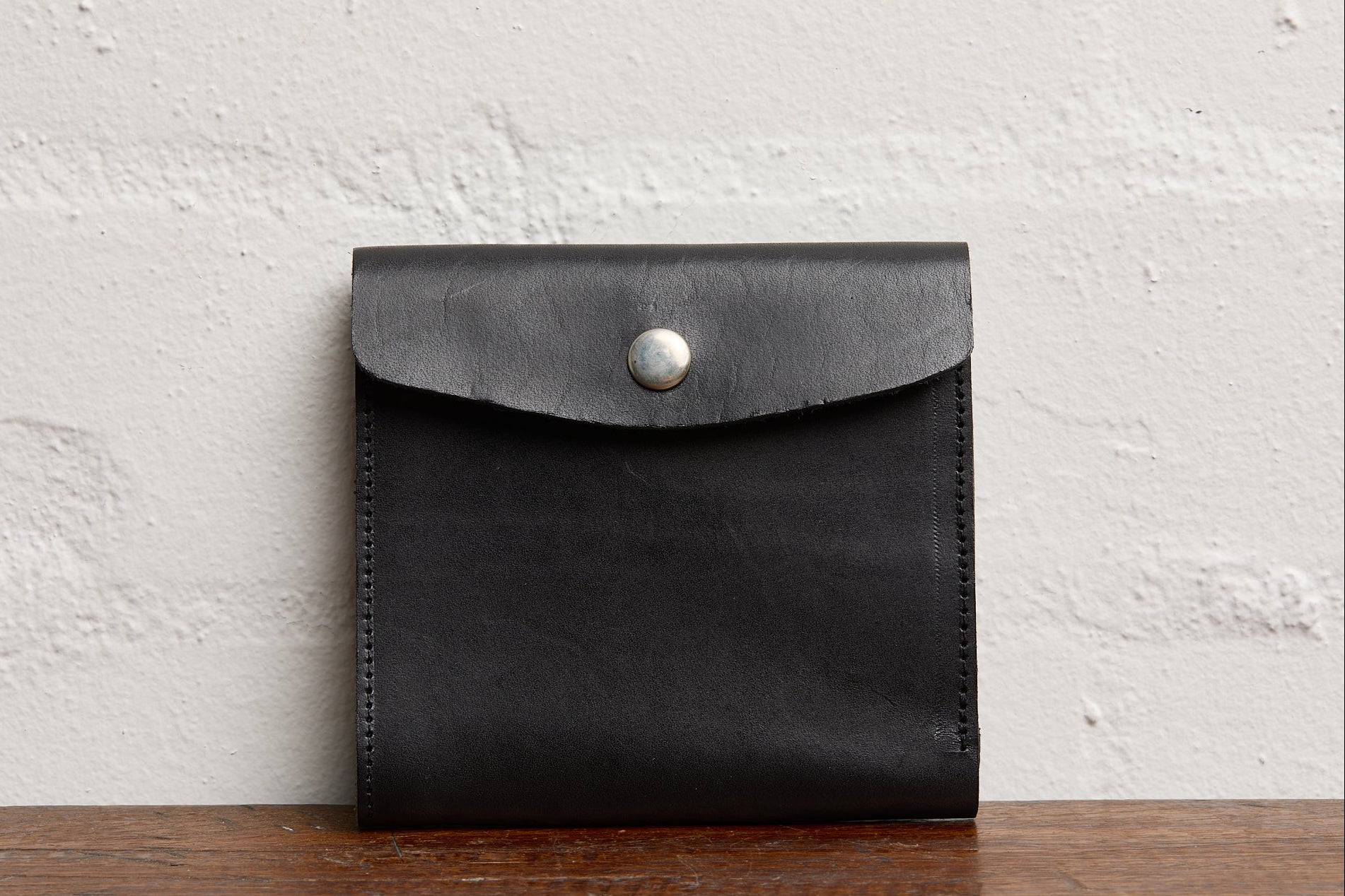 Zenbu Leather Wallet - Sang Black